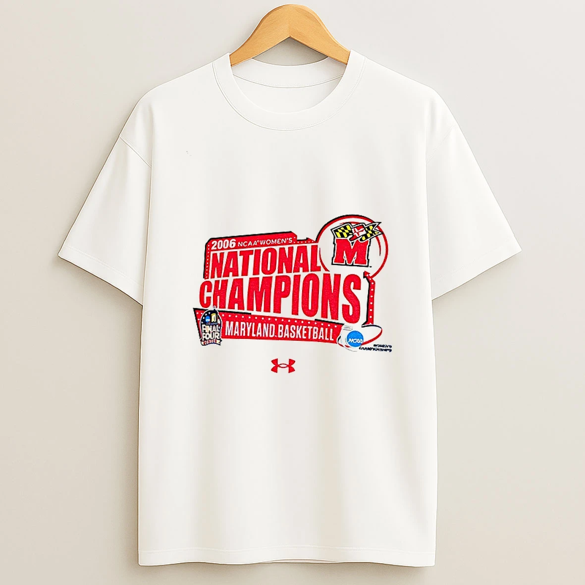 Maryland Terrapins Ncaa Womens Basketball 2006 National Champions T Shirt