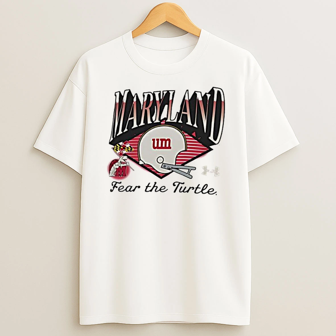 Maryland Terrapins Vintage Fear The Turtle T Shirt