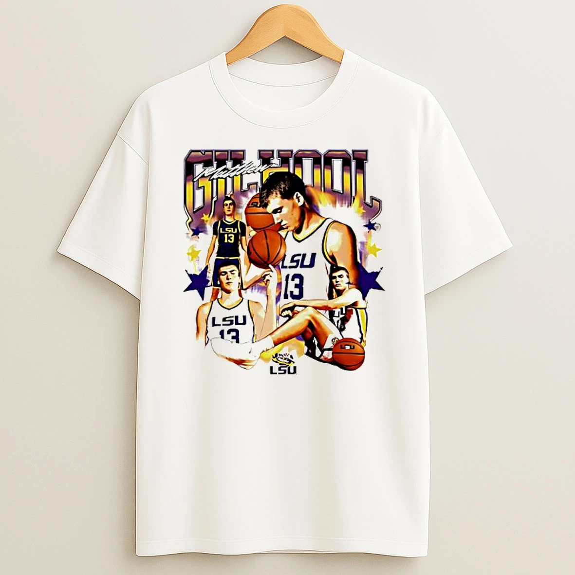 Matthew Gilhool Lsu Tiger Graphic T Shirt