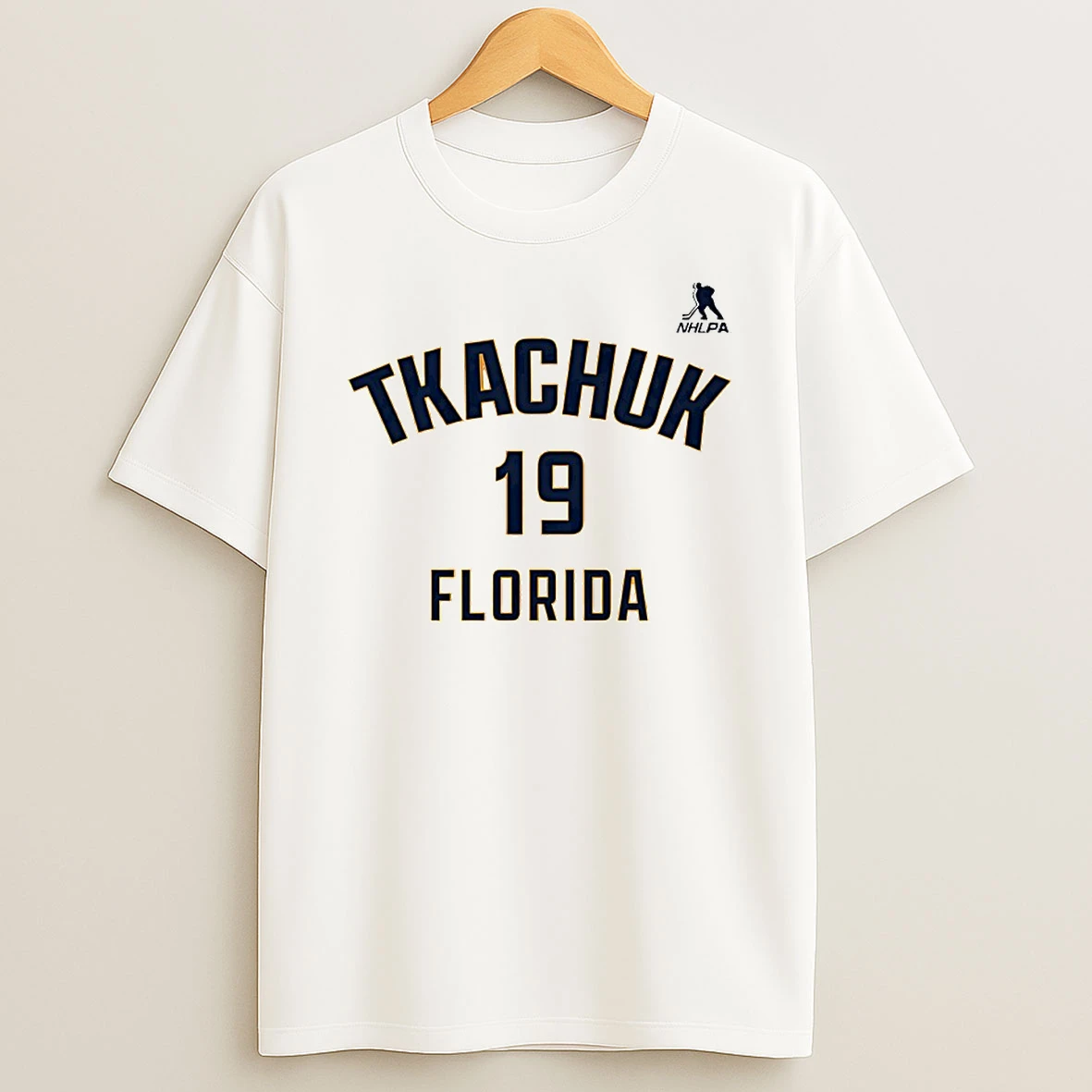 Matthew Tkachuk 19 Florida Panthers Hockey Name And Number Circle T Shirt