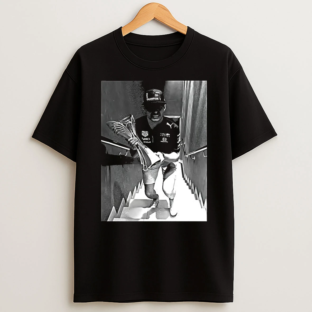 Max Oracle Red Bull Racing F1 Mv Champion Trophy T Shirt