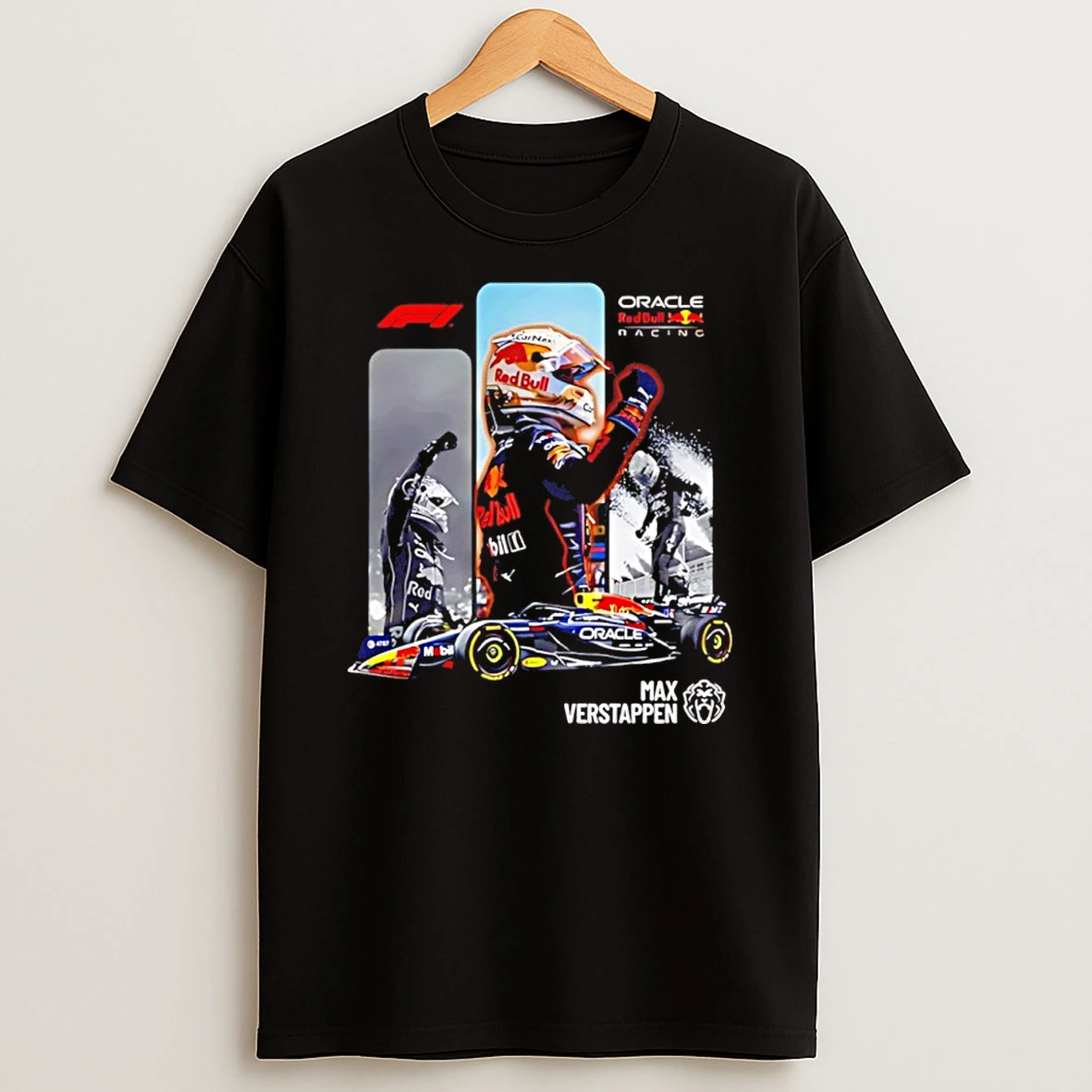 Max Verstappen 2025 F1 Champions Graphic T Shirt