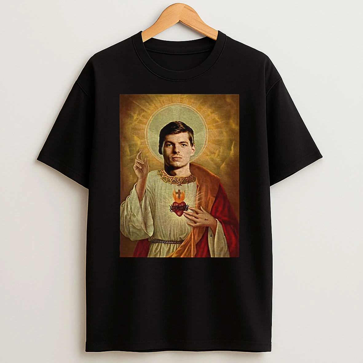 Max Verstappen Saint Red Bull Formula 1 Racing 2025 Vintage T Shirt