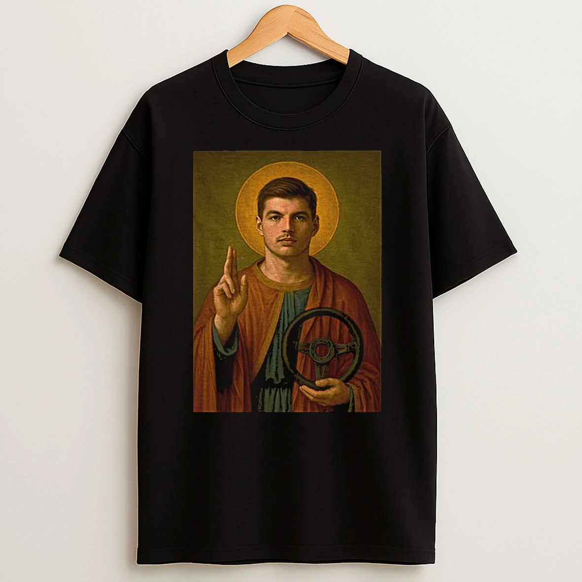 Max Verstappen Saint Red Bull Formula One Vintage Signature T Shirt