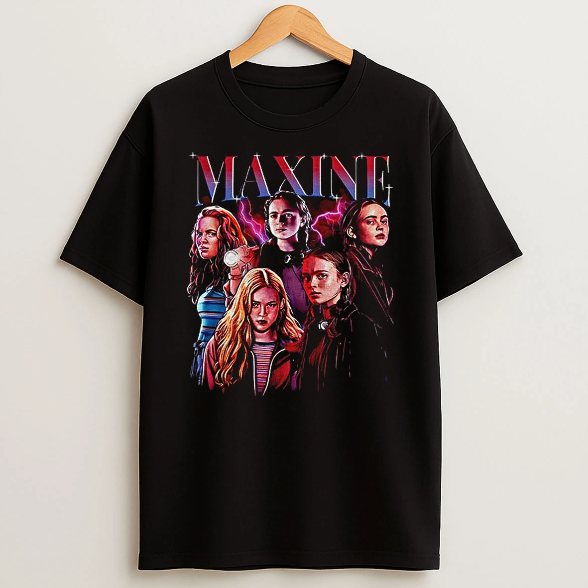 Maxine Stranger Things Graphic T Shirt