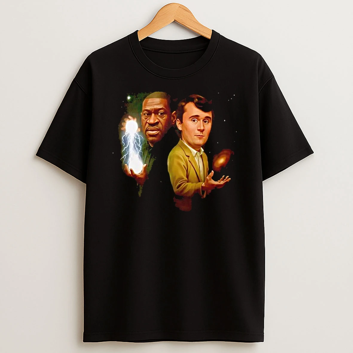Maybe George Floyd And Charlie Kirk Wizard T Shirt