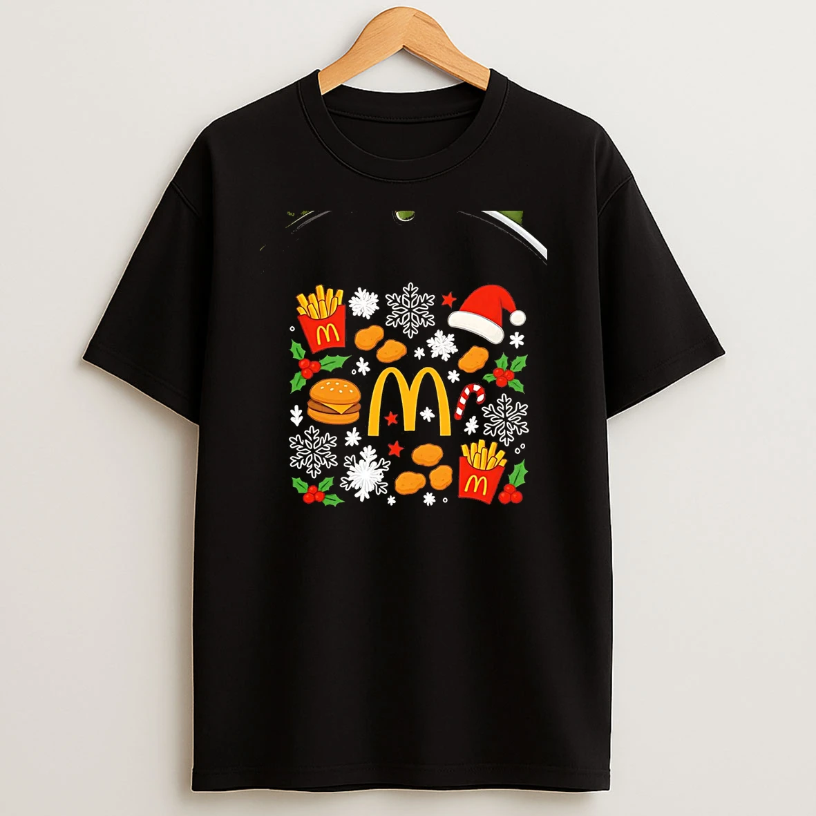 Mcdonalds Christmas Chriast T Shirt