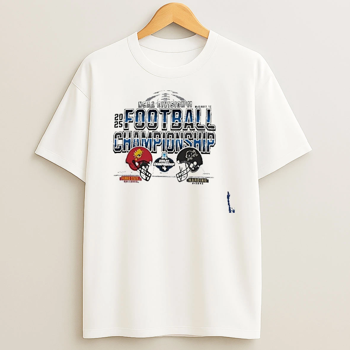 Mckinney Tx Ncaa Dii Championship Ferris State Vs Harding Football T Shirt