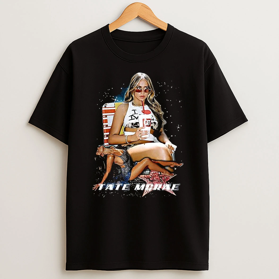 Mcrae Sexy Graphic Star Bling Bling Music Lover T Shirt