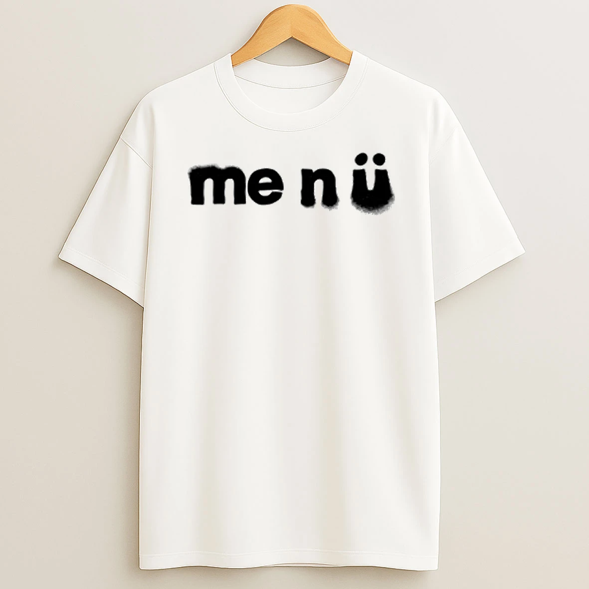 Me N U Logo T Shirt