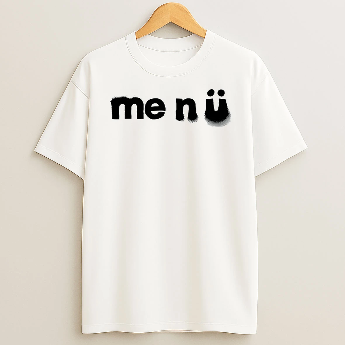 Me N U Logo Circle T Shirt