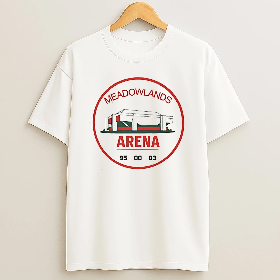 Meadowlands Arena 95 00 03 Graphic T Shirt