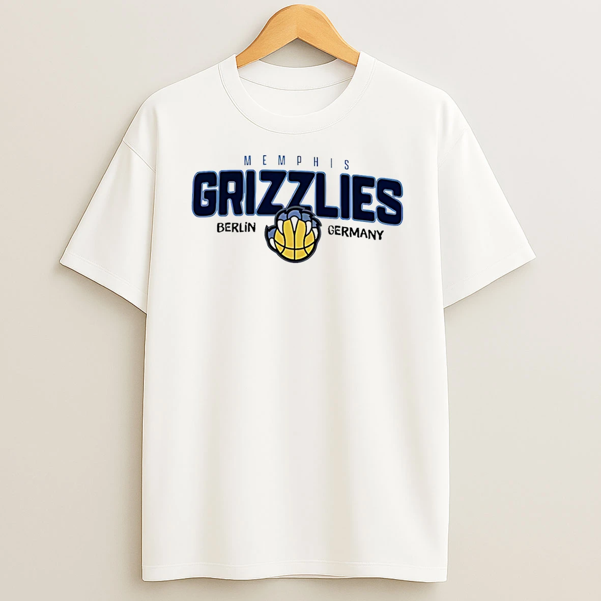 Memphis Grizzlies 2026 Berlin Games T Shirt