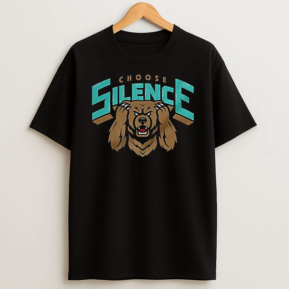Memphis Grizzlies Choose Silence T Shirt