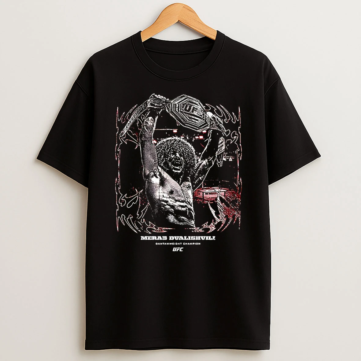 Merab Dvalishvili Ufc Fighter Bantamweight Champion T Shirt