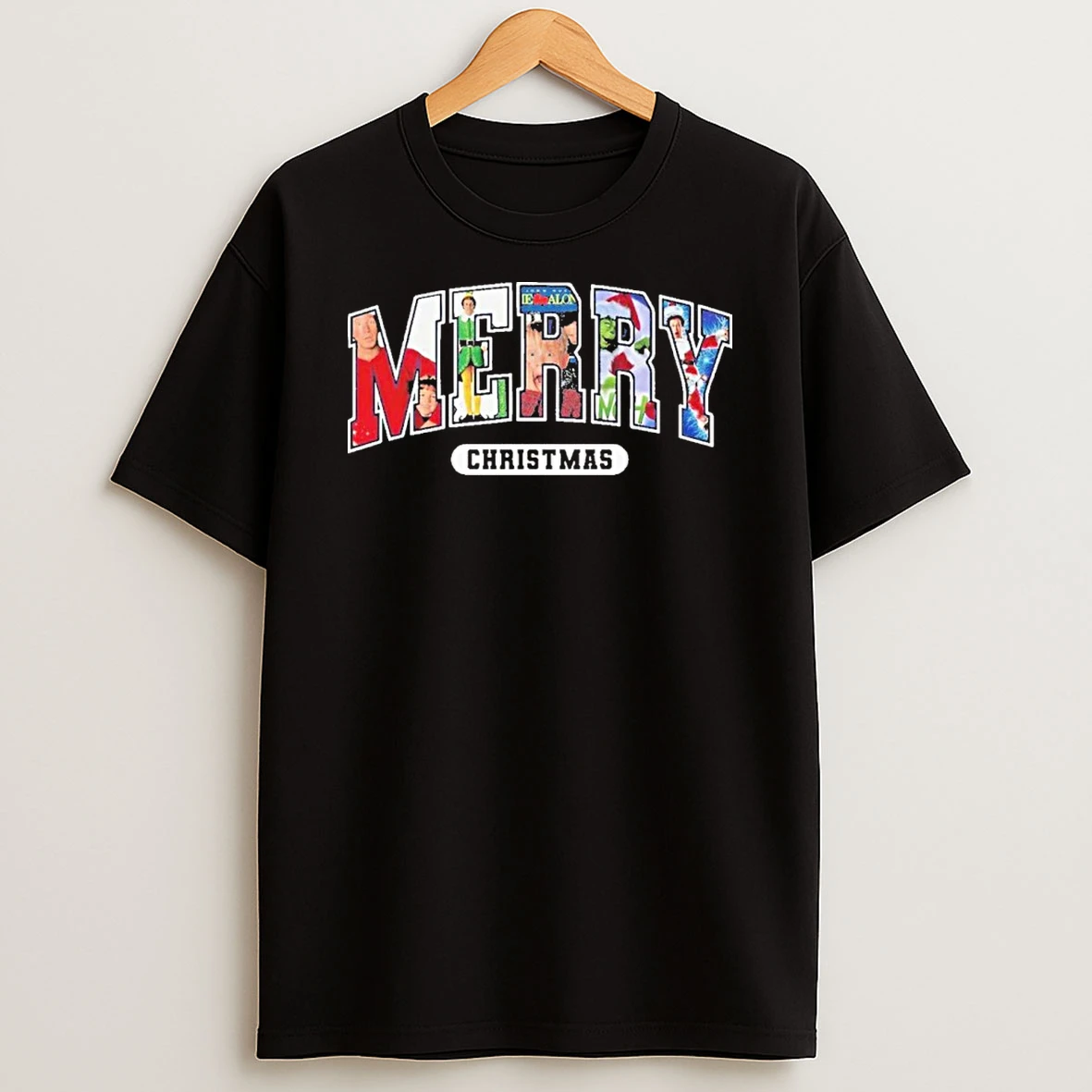 Merry Christmas 90s Movie T Shirt