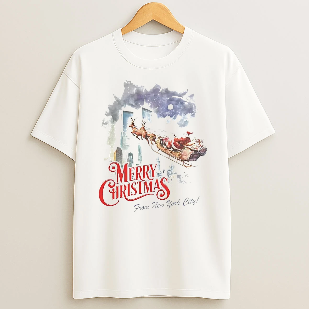 Merry Christmas From New York City T Shirt