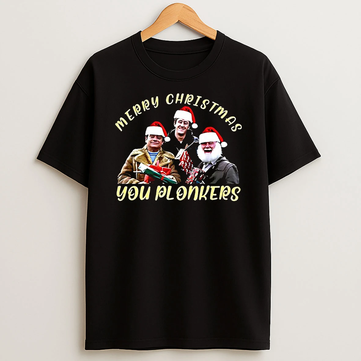 Merry Christmas You Plonkers Only Fools And Horses Parody T Shirt