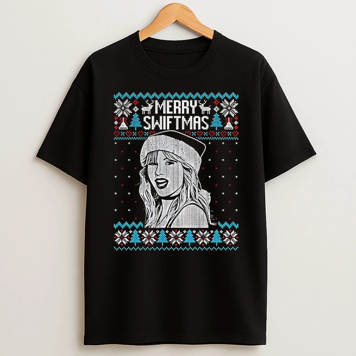 Merry Swiftmas Taylor Ugly Christmas T Shirt