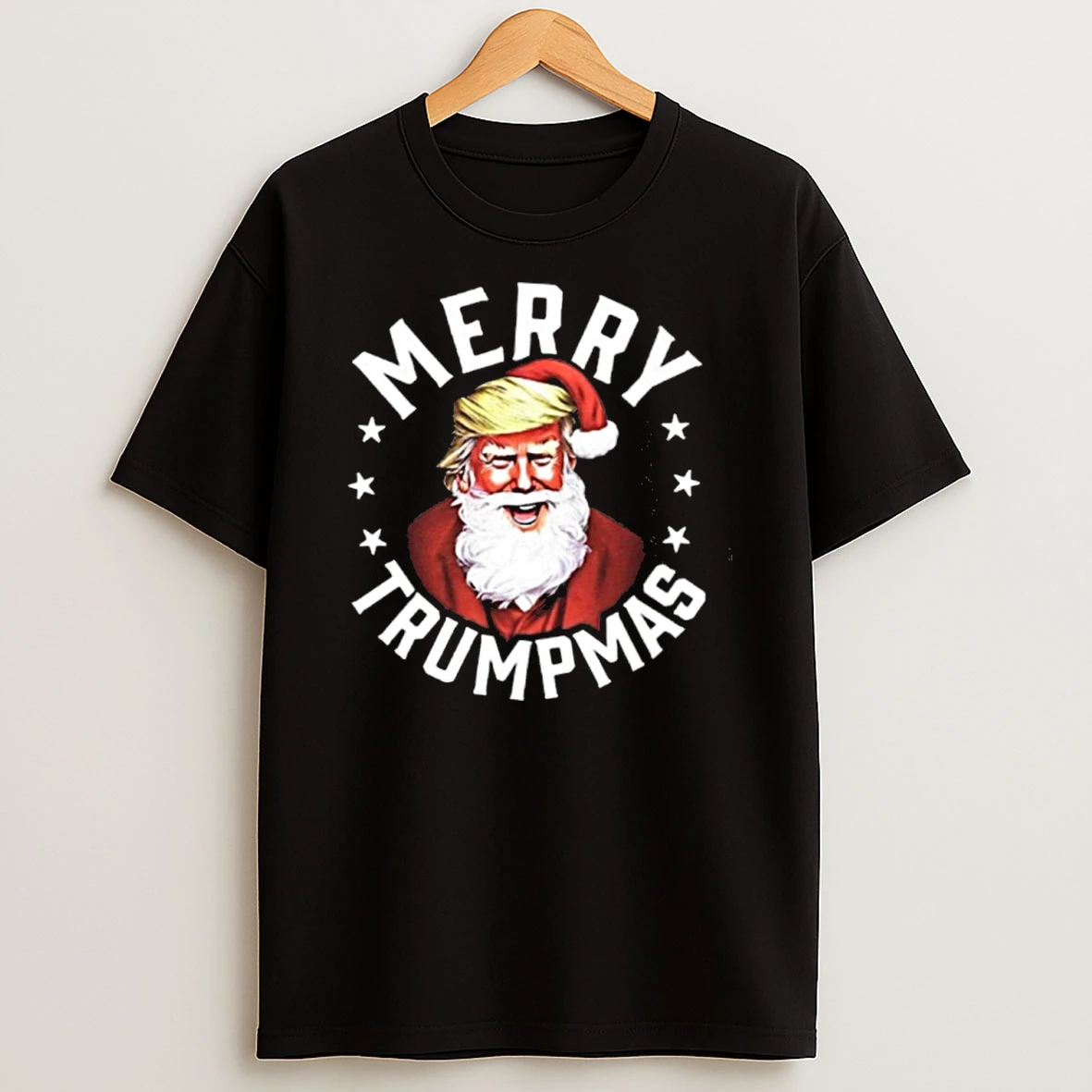 Merry Trumpmas Christmas Santa T Shirt