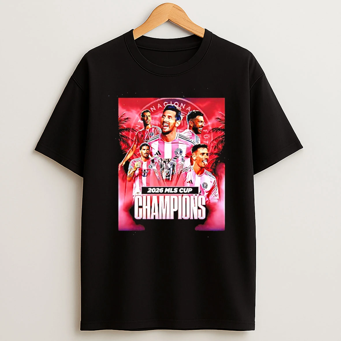 Miami Cf 2026 Mls Cup Champions Graphic T Shirt