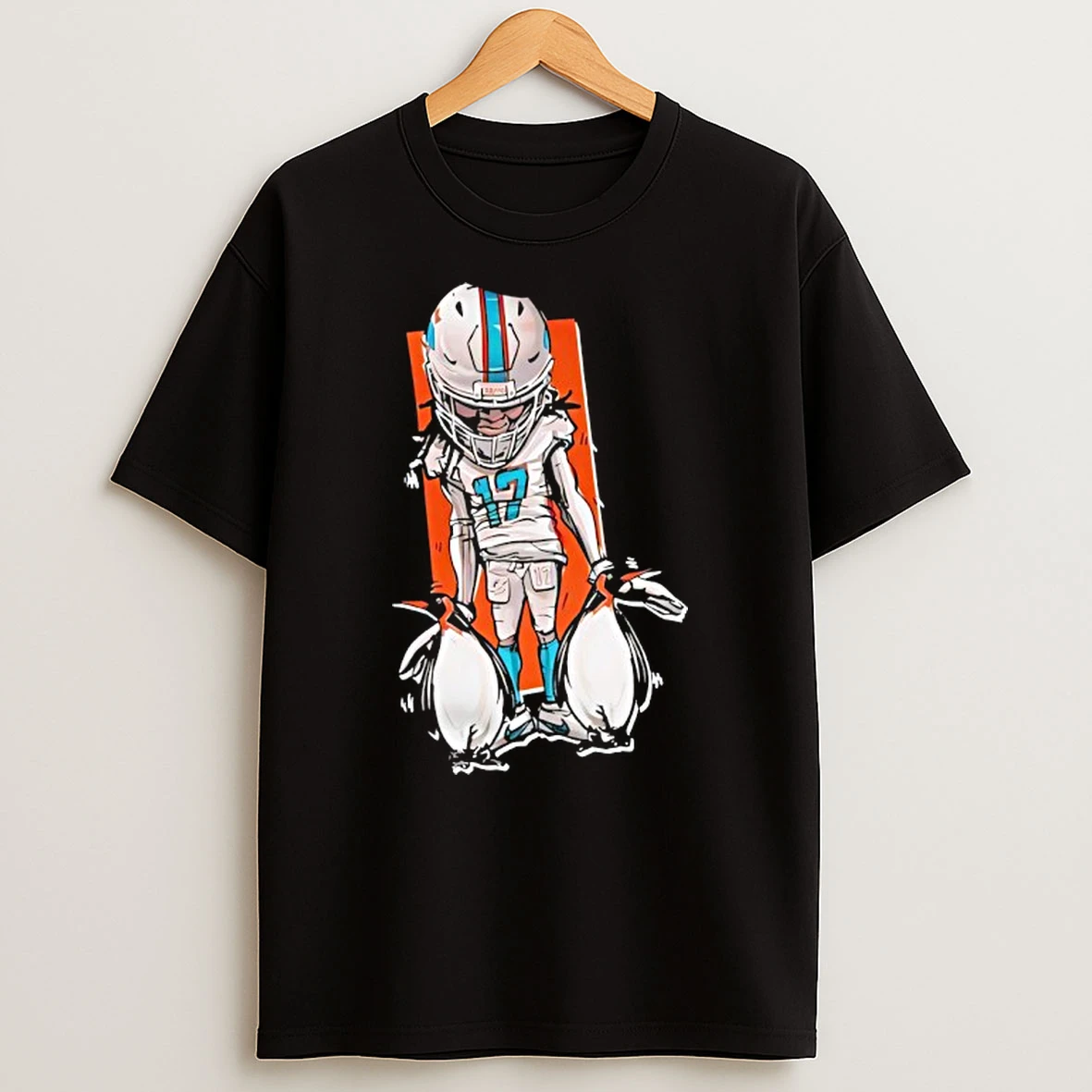 Miami Dolphins Jaylen Waddle T Shirt