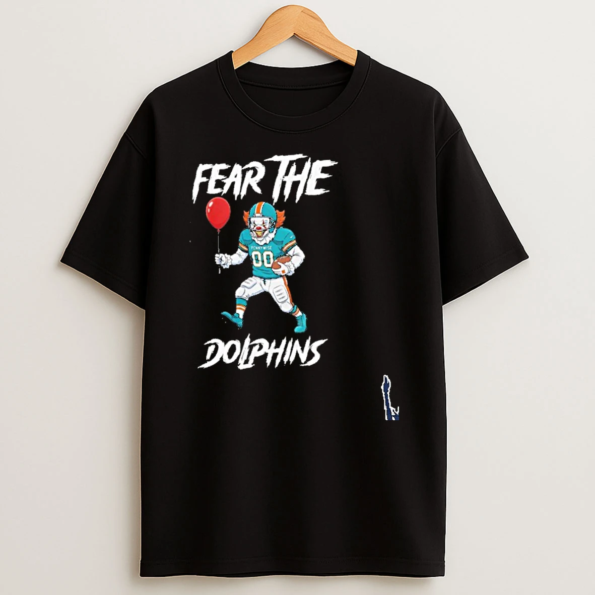 Miami Dolphins Logo Fear The Pennywise T Shirt