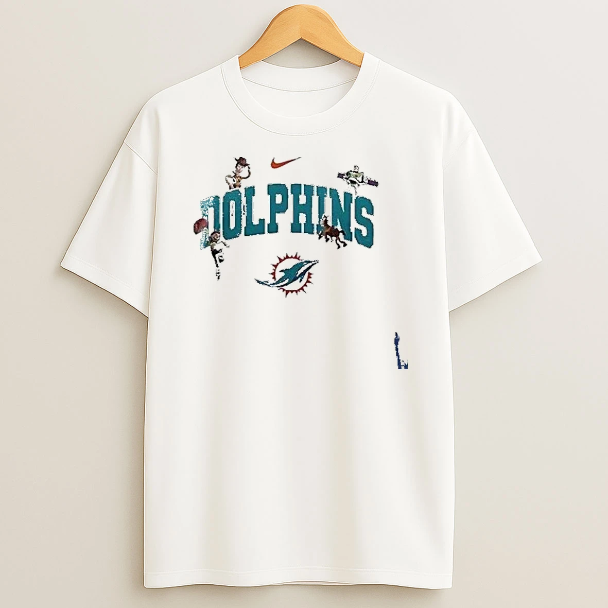 Miami Dolphins X Toy Story Meets Football T Shirt