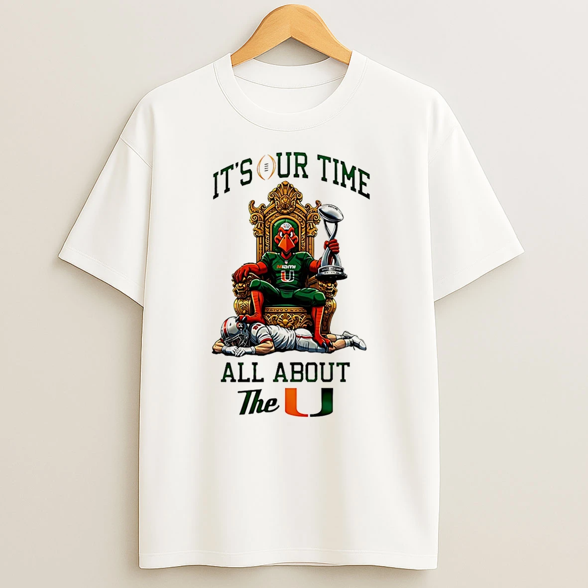 Miami Hurricanes 2025 2026 Cotton Bowl Champions Its Our Time All About The U T Shirt