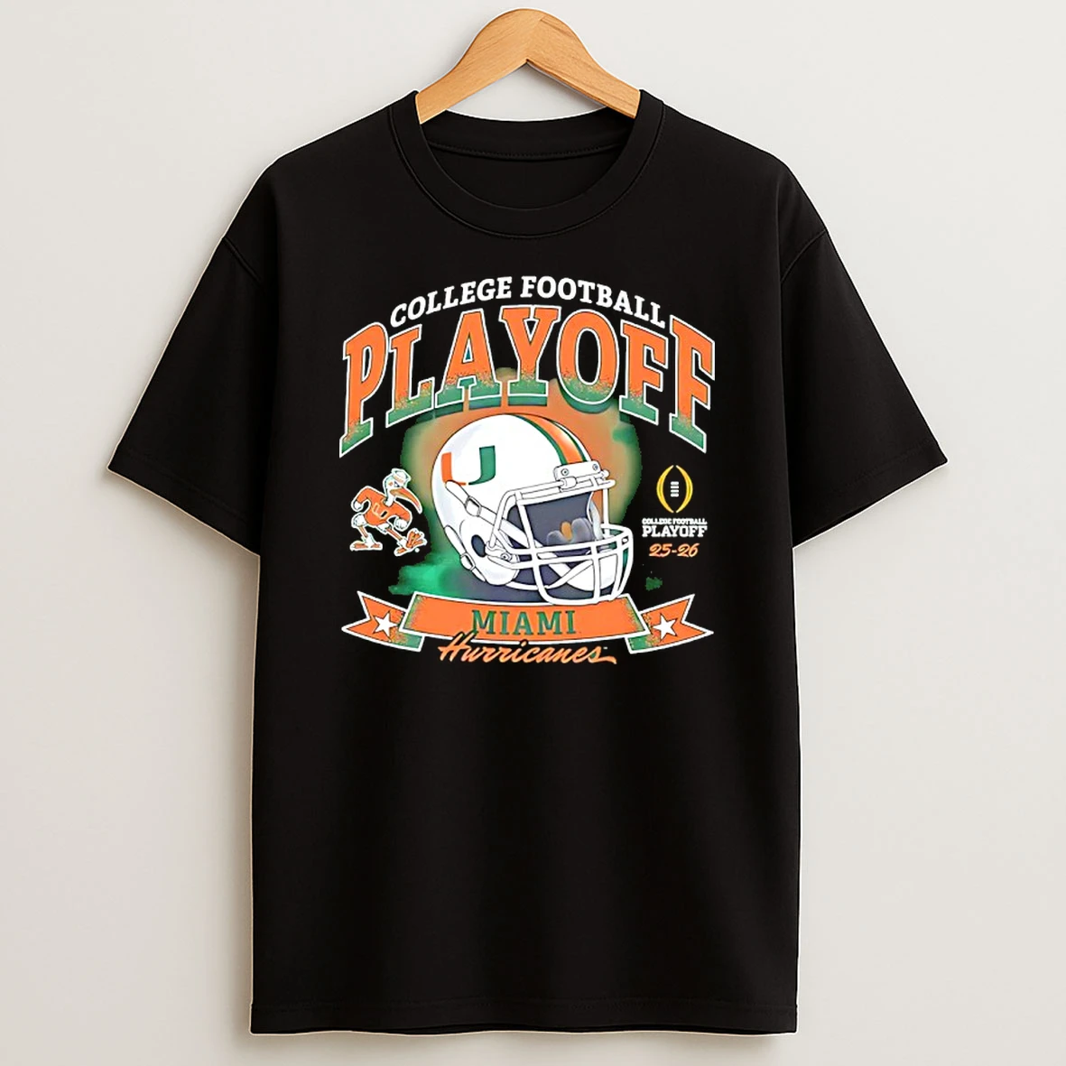 Miami Hurricanes 2025 26 College Football Playoff Participant T Shirt