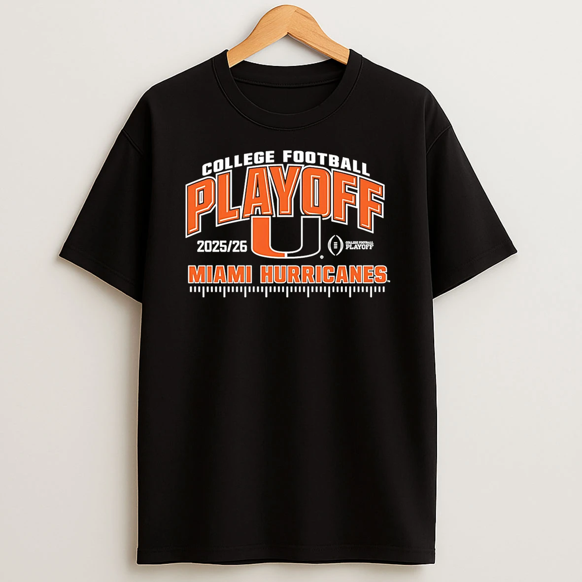 Miami Hurricanes 2025 College Football Playoffs T Shirt