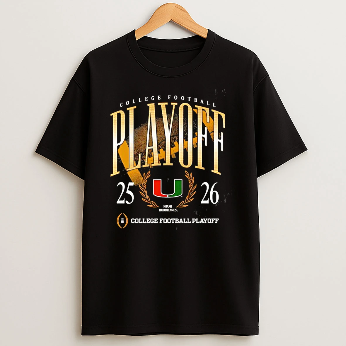 Miami Hurricanes 25 26 College Football Playoff T Shirt