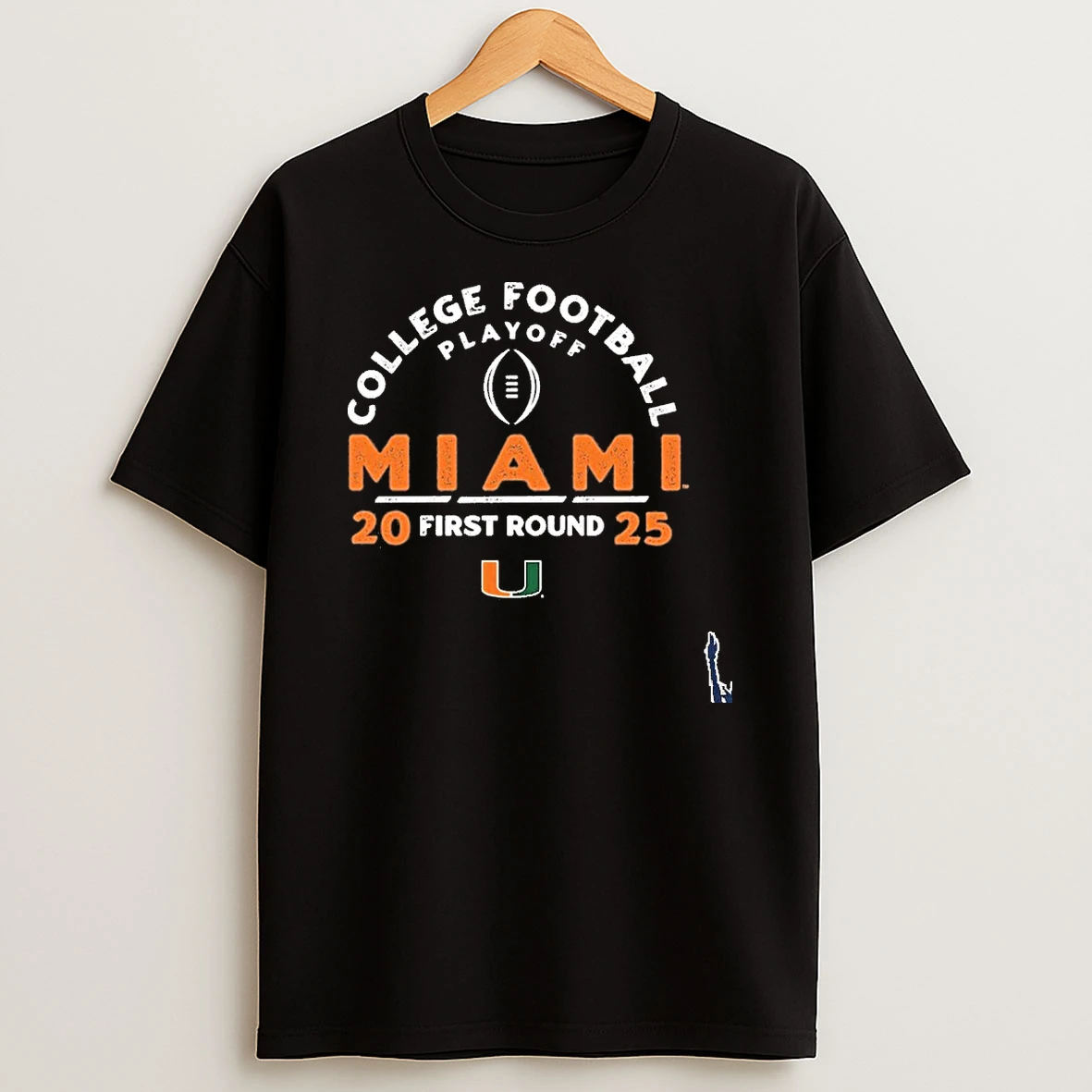 Miami Hurricanes Cfp First Round 2025 T Shirt