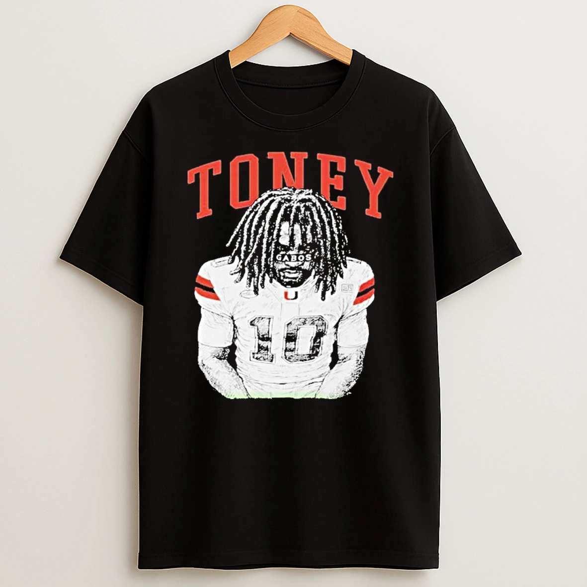 Miami Hurricanes Gabos Malachi Toney T Shirt