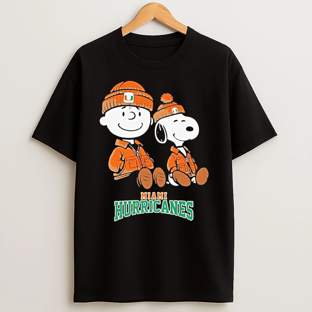 Miami Hurricanes Peanuts T Shirt