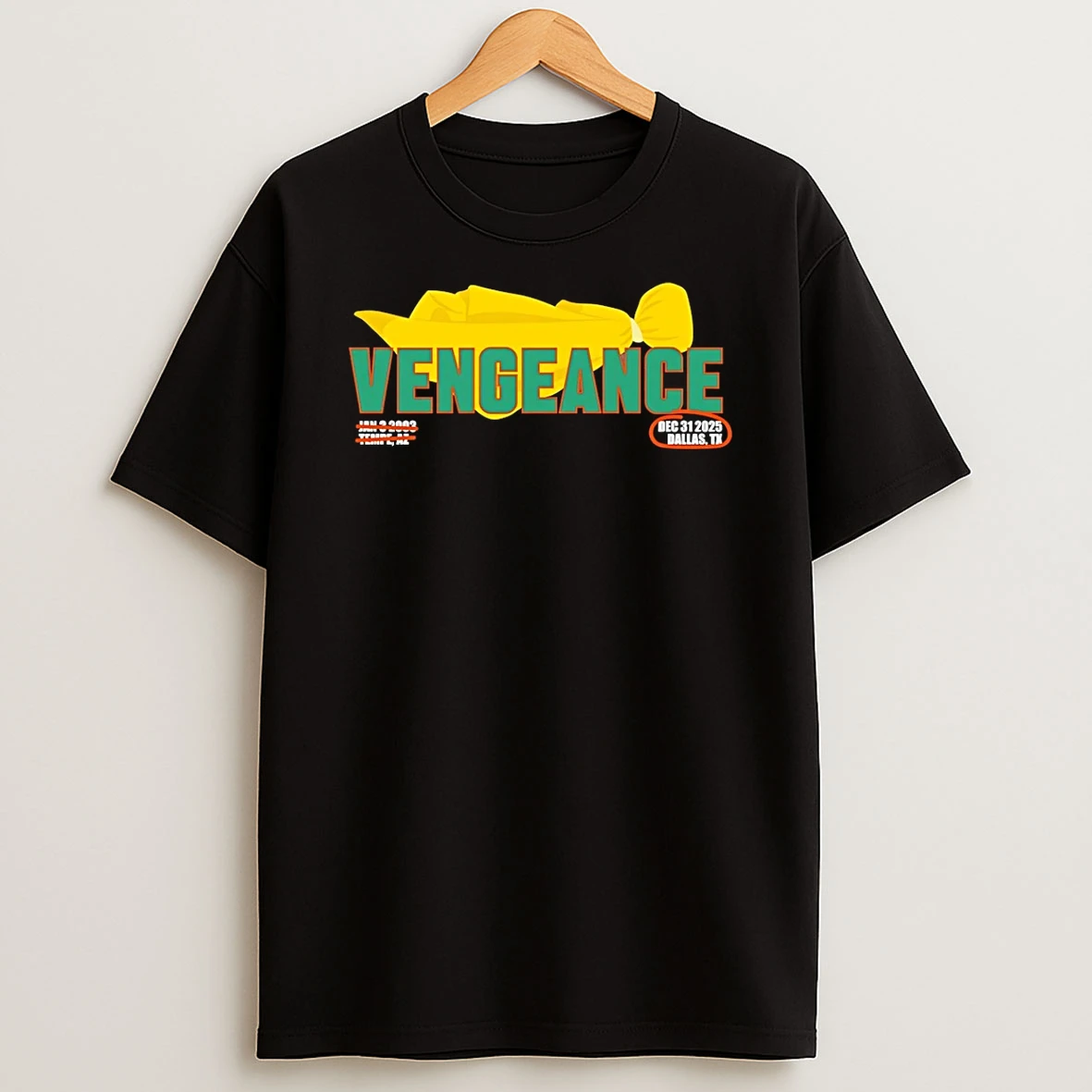 Miami Hurricanes Vengeance 2025 Dallas T Shirt