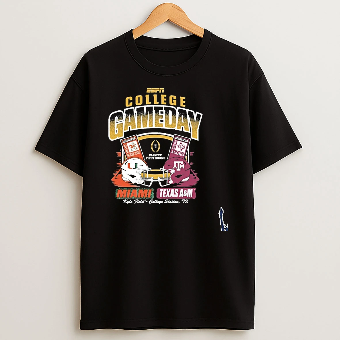 Miami Vs Texas Am Cfp 1st Round Ticket T Shirt