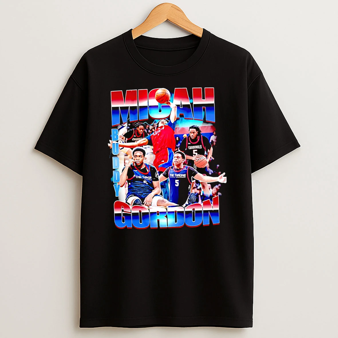 Micah Gordon Basketball Graphic T Shirt