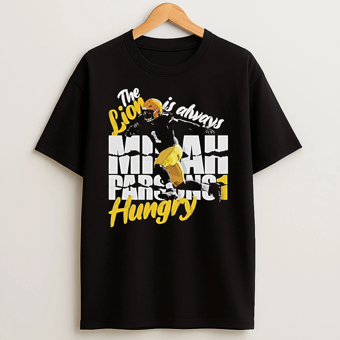 Micah Parsons The Lion Is Always Hungry Green Bay Packers T Shirt