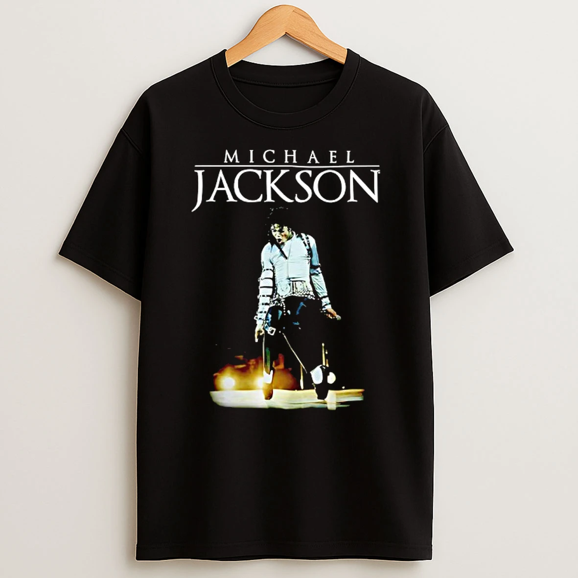 Michael Jackson Bad Tour Toe Stand T Shirt