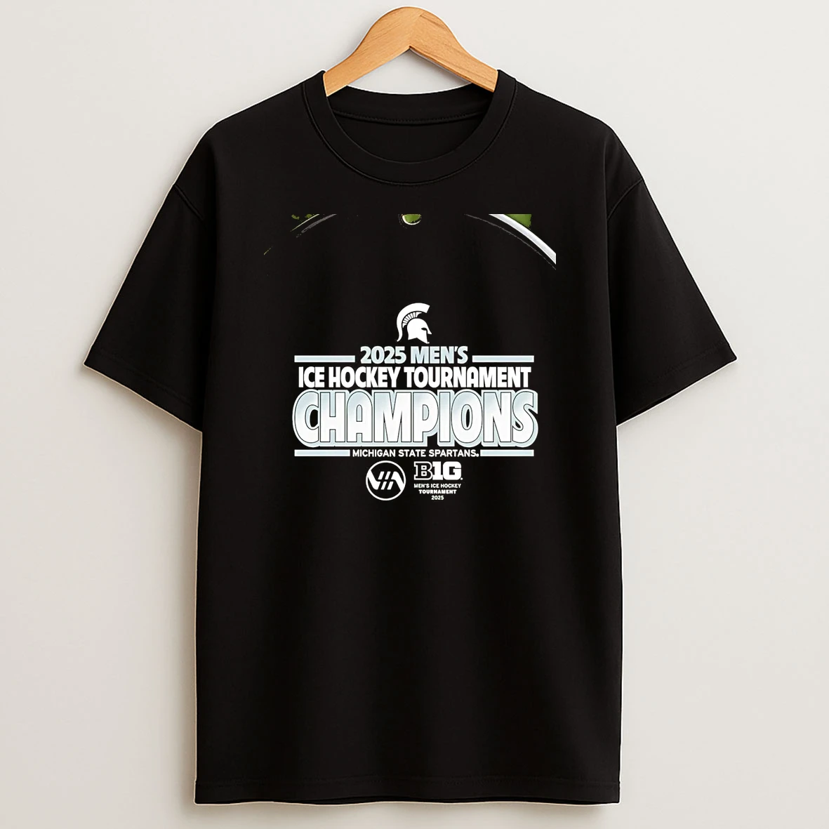 Michigan State Spartans 2025 Mens Hockey Tournament Champions Chriast T Shirt
