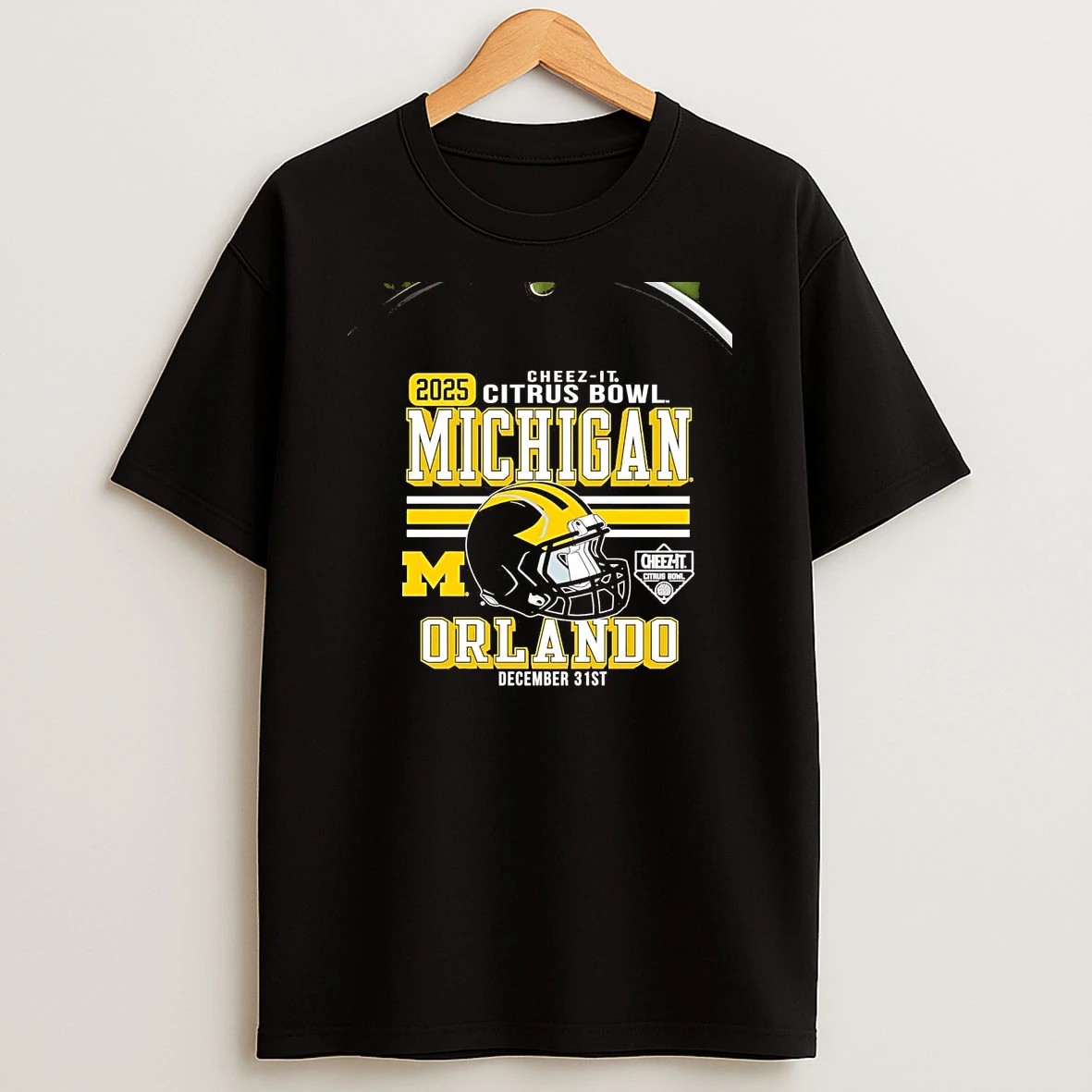 Michigan Wolverines 2025 Cheez It Citrus Bowl Chriast T Shirt