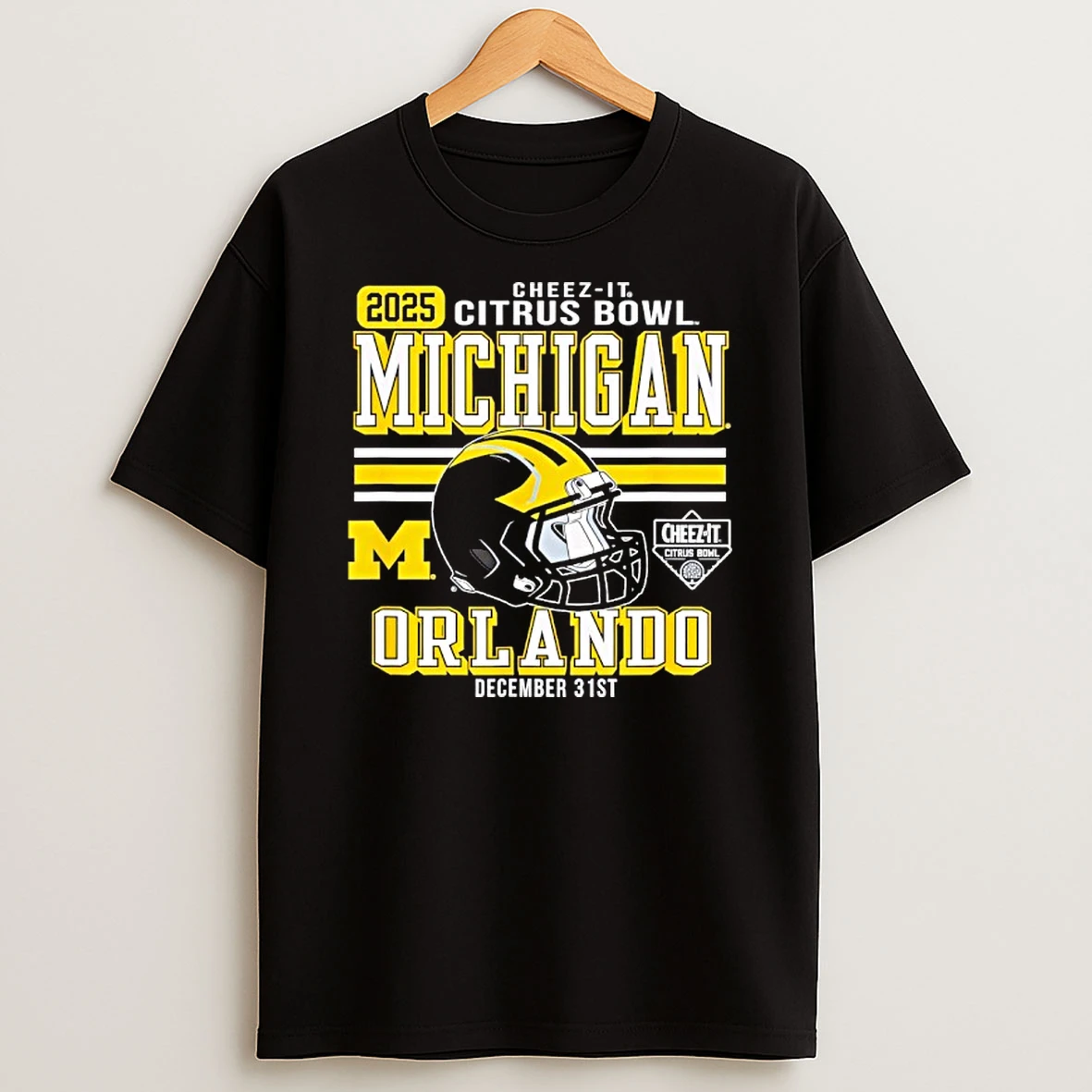 Michigan Wolverines Cheez It Citrus Bowl Michigan 2025 T Shirt