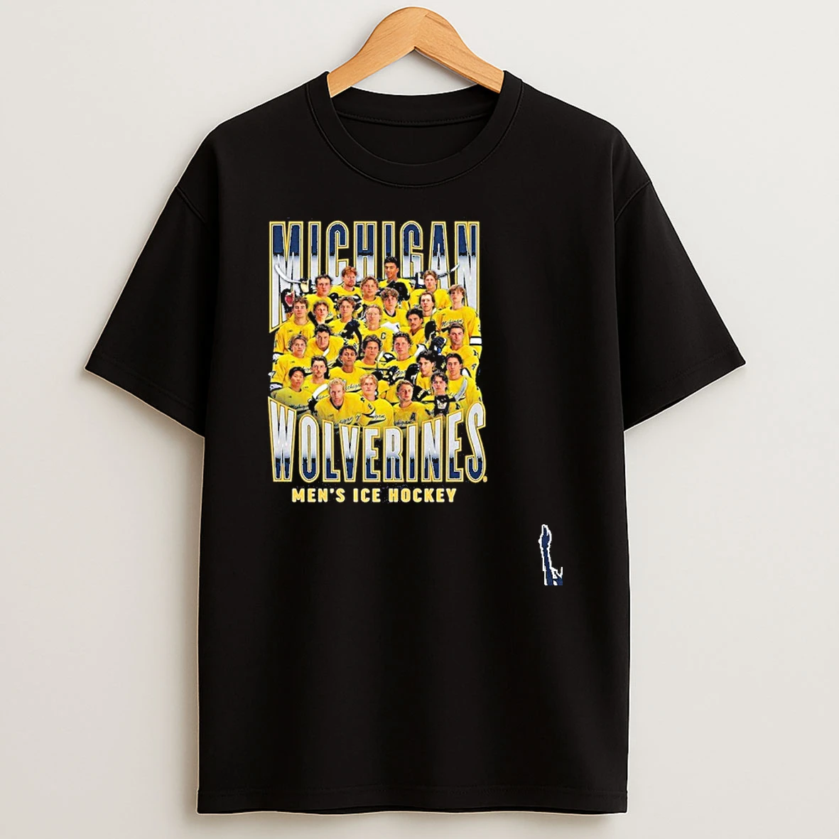 Michigan Wolverines Mens Hockey 2025 2026 Team T Shirt