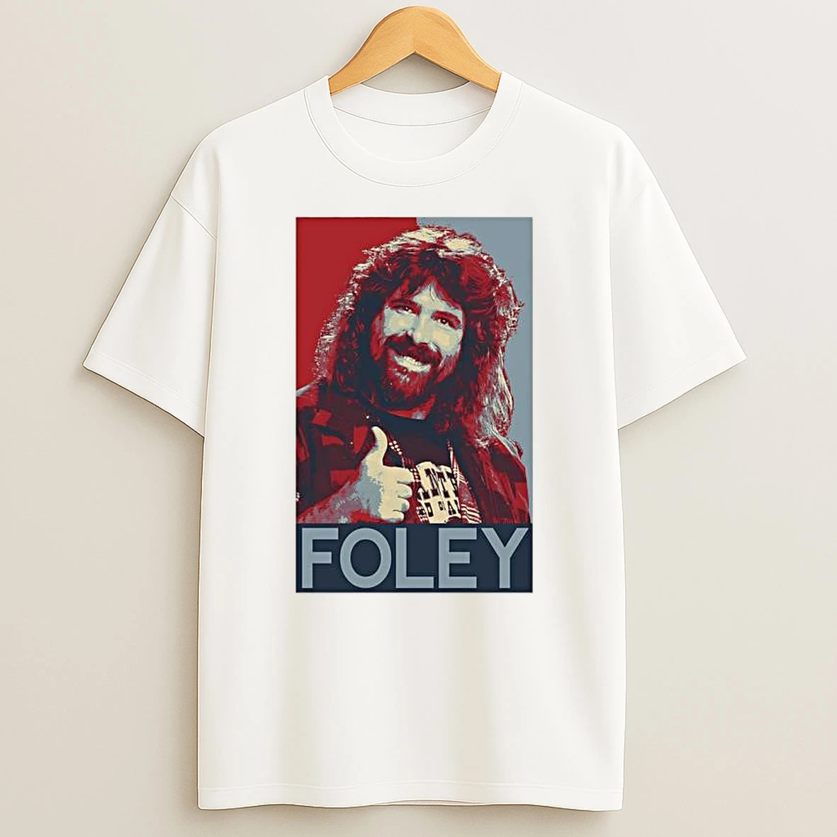 Mick Foley Legendary Professional Wrestler Graphic T Shirt