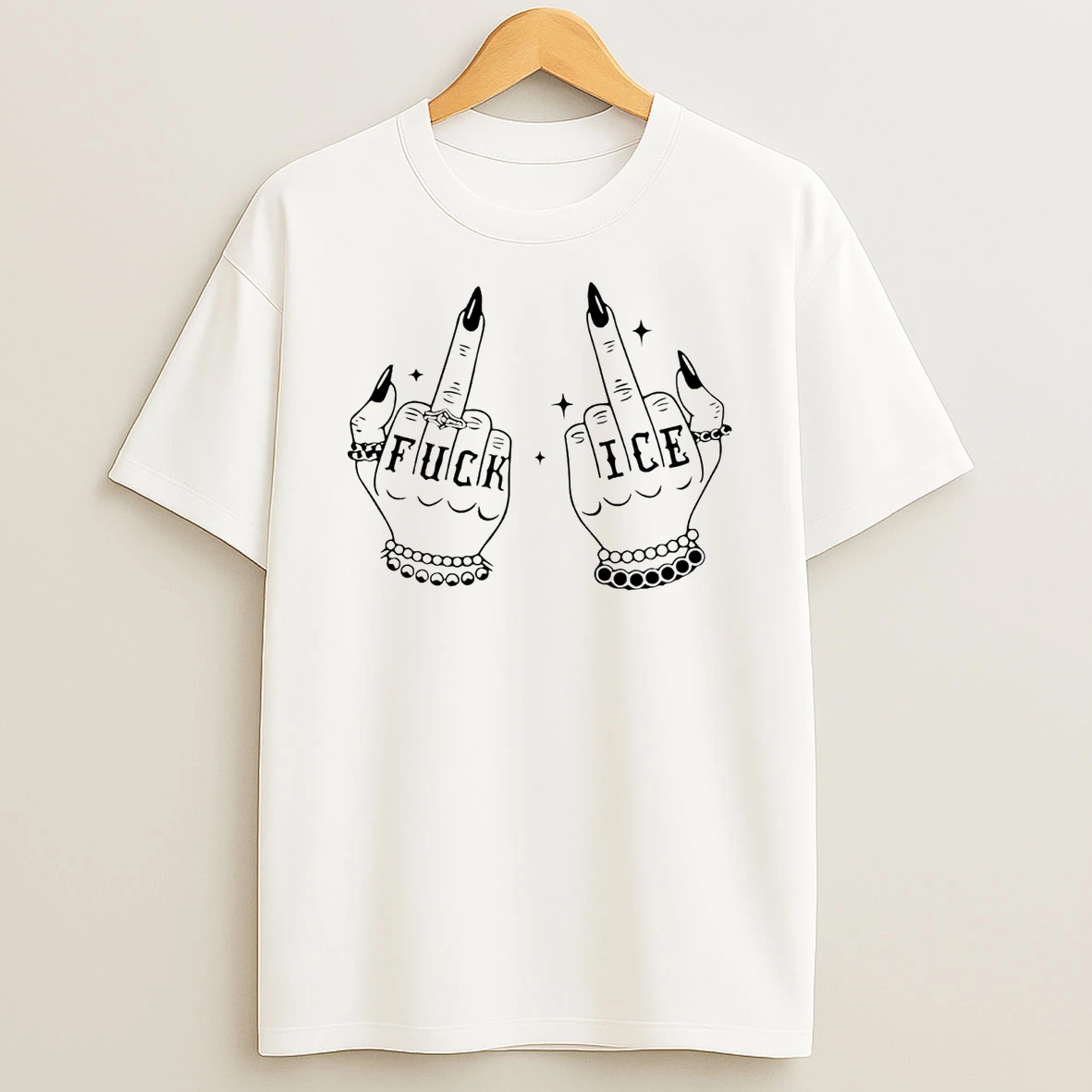 Middle Finger Fuck Ice T Shirt