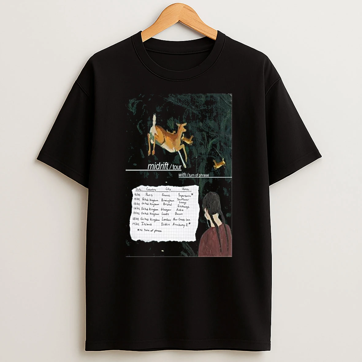 Midrift February Tour 2026 T Shirt