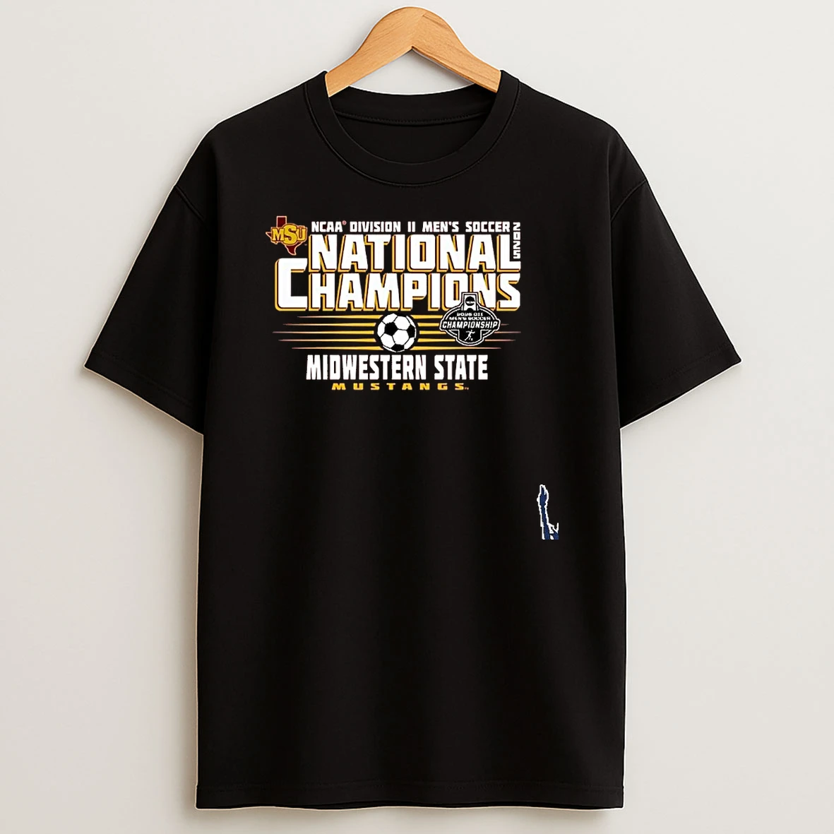 Midwestern State University Mens Soccer 2025 Ncaa Dii National Champions T Shirt