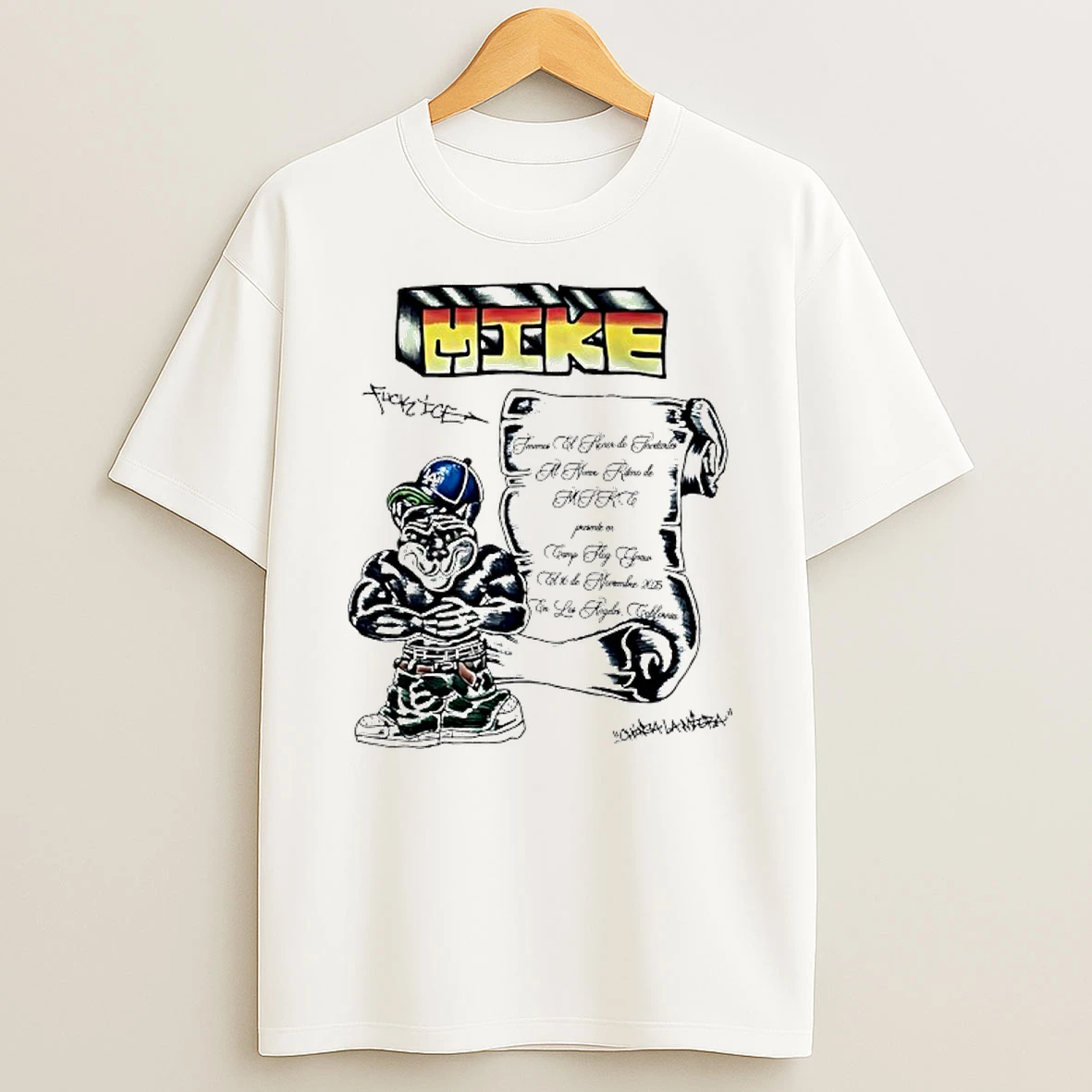 Mike Fuck Ice La Doggers Mascot T Shirt