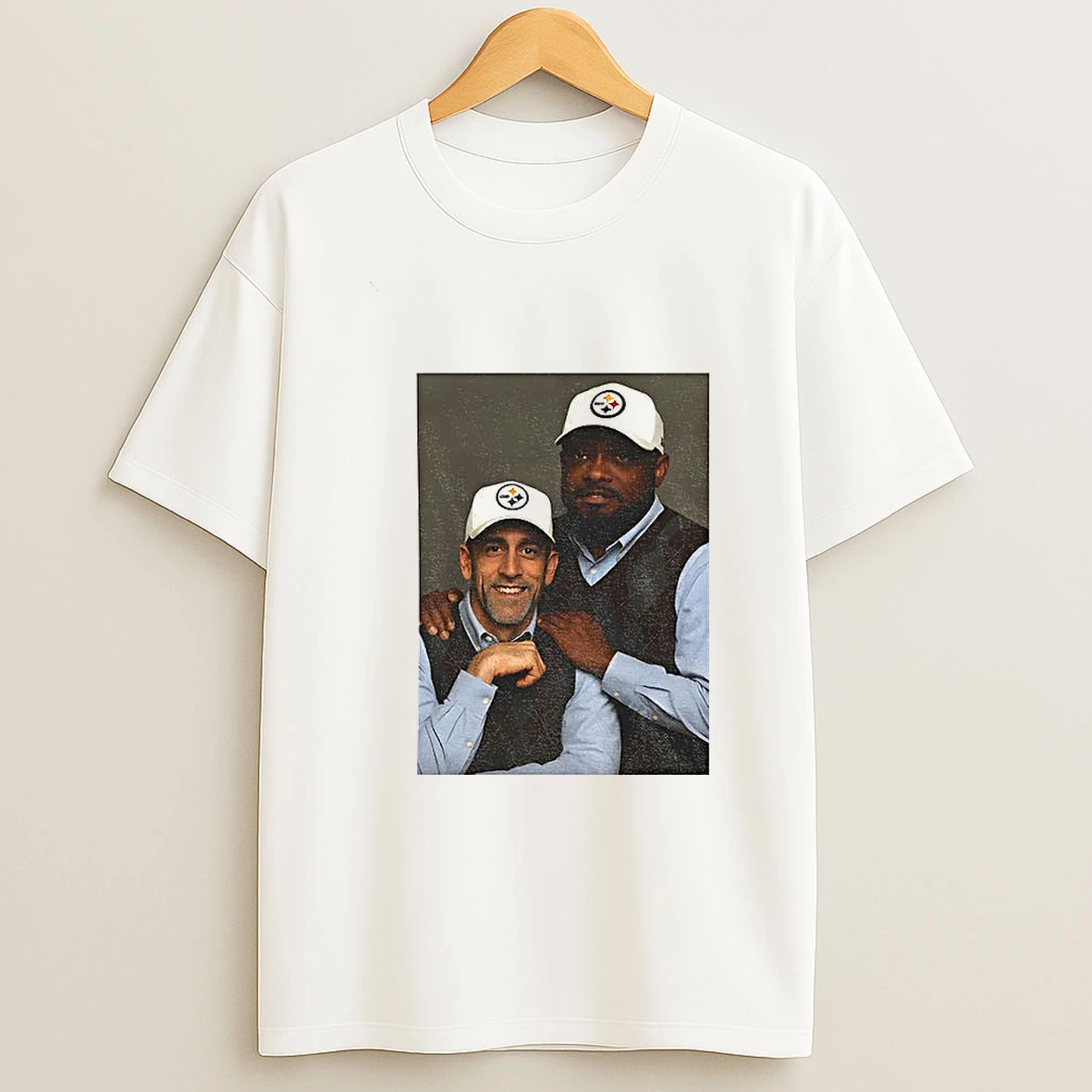 Mike Tomlin And Aaron Rodgers Pittsburgh Steelers Step Brothers Nfl Football T Shirt